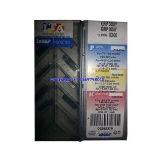 Original Iscar GRIP3003Y IC908 Carbide Turning Insert | Heat-Resistant Alloys (10 PCS)