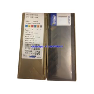 Original Iscar GRIP5008Y IC808 Carbide Turning Insert | Steel, Stainless Steel (10 PCS)