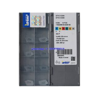 Original Iscar IC354 Carbide Turning Insert (10 PCS) GTN GTN 3 IC354