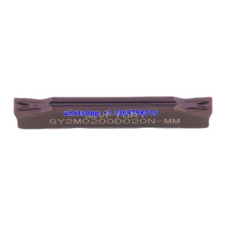 Original Mitsubishi GY2M0200D020N-MM Carbide Insert | Steel, Stainless Steel (10 PCS) GY2M0200D020N-MM VP10RT