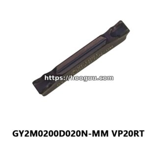 Original Mitsubishi GY2M0200D020N-MM VP20RT Carbide Grooving/Parting Insert | Stainless Steel, Ti Alloys (10 PCS)