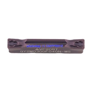 Original Mitsubishi GY2M0300F040N-MS VP20RT Carbide Insert | Stainless Steel, Ti Alloys (10 PCS)