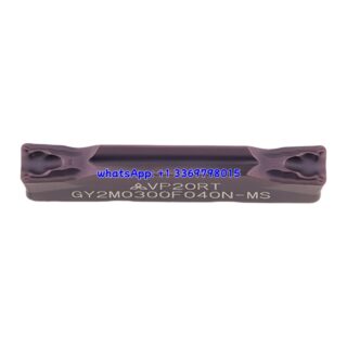 Original Mitsubishi GY2M0300F040N-MS VP20RT Carbide Insert | Stainless Steel, Ti Alloys (10 PCS)