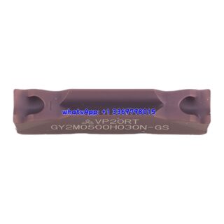 Original Mitsubishi GY2M0500H030N-GS VP20RT Carbide Insert | Steel (10 PCS)