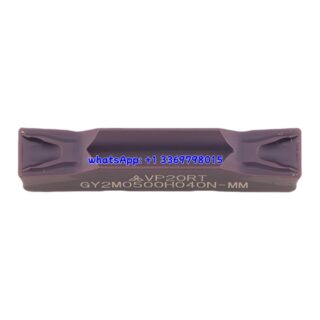 Original Mitsubishi GY2M0500H040N-MM VP20RT Carbide Insert | Stainless Steel, Ti Alloys (10 PCS)