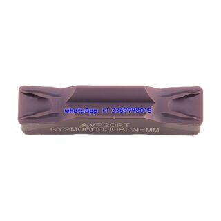 Original Mitsubishi GY2M0600J080N-MM VP20RT Carbide Insert | Stainless Steel, Ti Alloys (10 PCS)