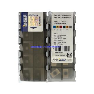 Original Iscar HM90ADKT1505PDR IC830 Carbide Turning Insert - Hexagonal | Steel (10 PCS)