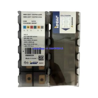 Original Iscar HM90ADKT IC808 Carbide Turning Insert - Hexagonal | Steel, Stainless Steel (10 PCS) 1505PDR HM90ADKT 1505PDR IC808