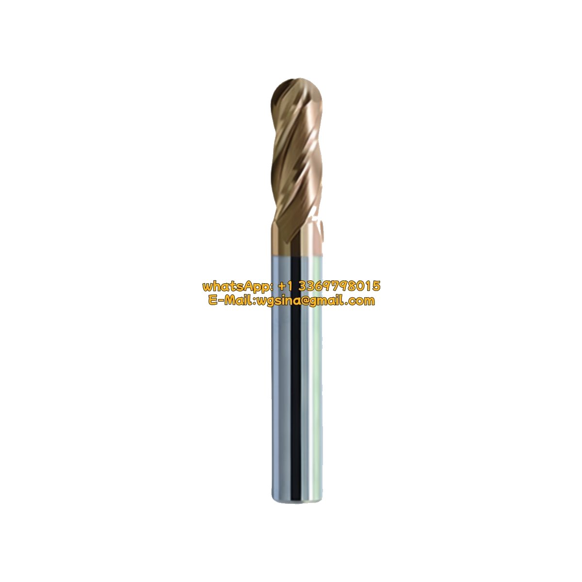 Original ZCC-CT HMX-4BL-R5.0 Indexable End Mill | Steel & More