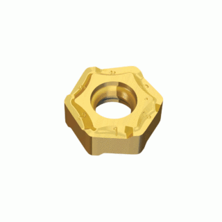Original TaeguTec 050410R-MP TT7080 Carbide Insert (10 PCS) HNCX HNCX 050410R-MP TT7080