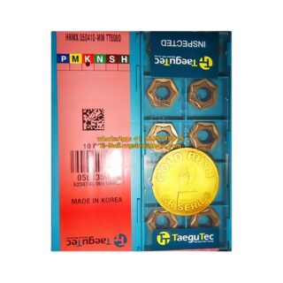 Original TaeguTec 050410-MM TT6080 Carbide Insert (10 PCS) HNMX HNMX 050410-MM TT6080