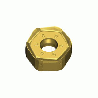 Original TaeguTec TT8525B Carbide Insert - Triangle (10 PCS) HXKU 605 ANR-M HXKU 605 ANR-M TT8525B