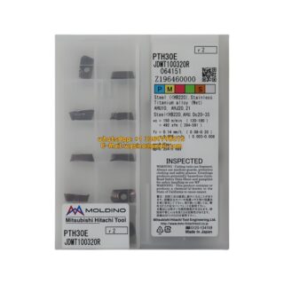 Original HITACHI JDMT100320R Carbide Insert (10 PCS) PTH30E JDMT100320R PTH30E