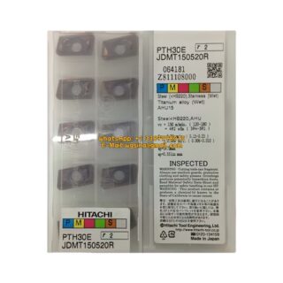 Original HITACHI JDMT150520R Carbide Insert (10 PCS) PTH30E JDMT150520R PTH30E