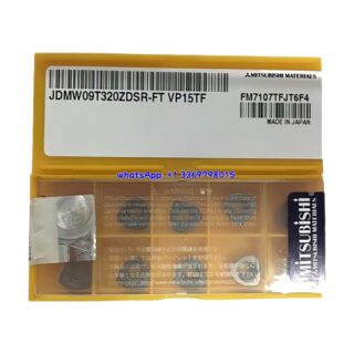 Original Mitsubishi JDMW09T320ZDSR-FT VP15TF Carbide Insert | Steel, Stainless Steel (10 PCS)