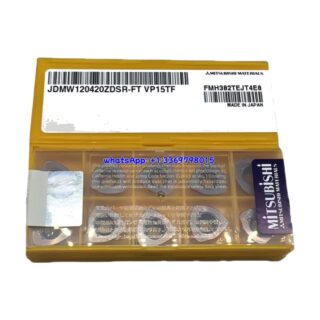 Original Mitsubishi JDMW120420ZDSR-FT VP15TF Carbide Insert | Steel, Stainless Steel (10 PCS)