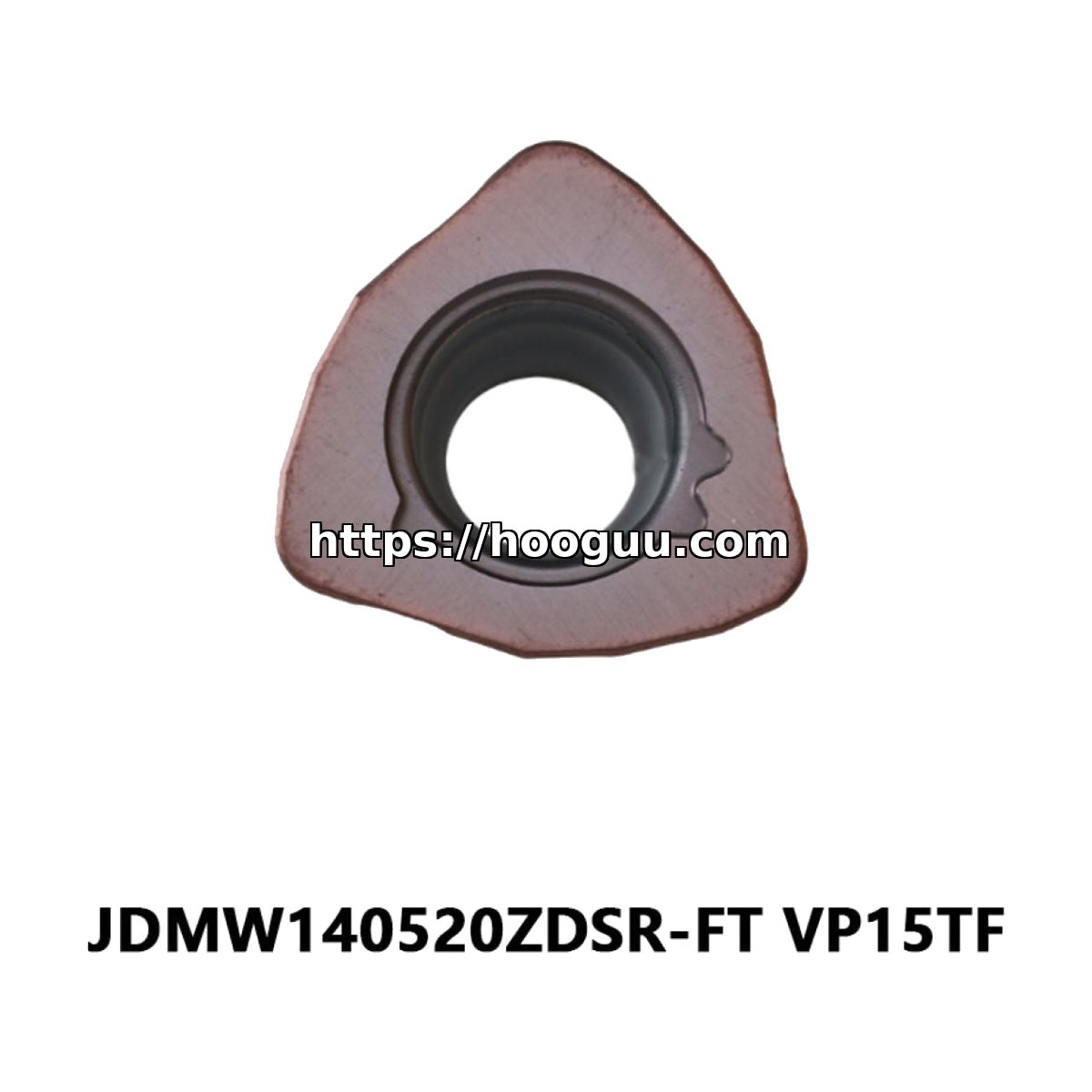 Original Mitsubishi JDMW140520ZDSR-FT VP15TF Carbide Milling Insert | Steel, Stainless Steel (10 PCS)