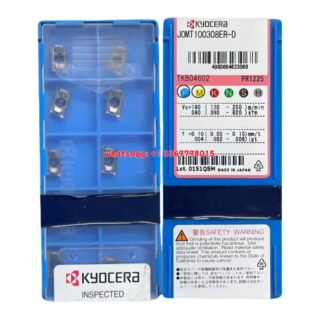 Original Kyocera JOMT100308ER-D PR1225 Carbide Insert | Heat-Resistant Alloys (10 PCS)