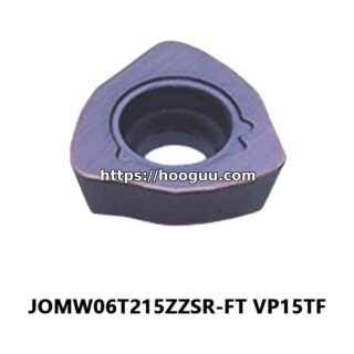 Original Mitsubishi JOMW06T215ZZSR-FT VP15TF Carbide Milling Insert | Steel, Stainless Steel (10 PCS)