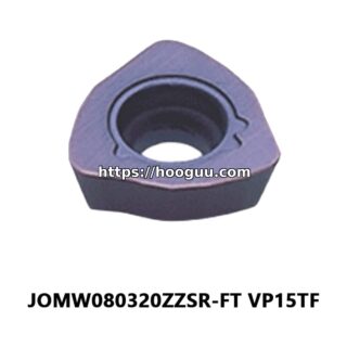 Original Mitsubishi JOMW080320ZZSR-FT VP15TF Carbide Milling Insert | Steel, Stainless Steel (10 PCS)