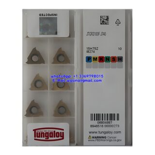 Original Tungaloy JTGR3100F JTGR3100F Carbide Insert (10 PCS) JTGR3100F J740