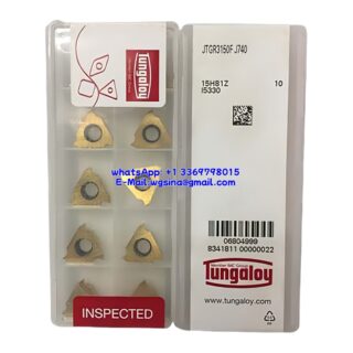 Original Tungaloy JTGR3150F JTGR3150F Carbide Insert (10 PCS) JTGR3150F J740