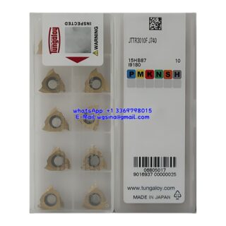 Original Tungaloy JTTR3010F JTTR3010F Carbide Insert (10 PCS) JTTR3010F J740