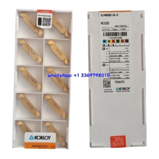 Original Korloy KGMN800-04-R NC5330 Carbide Turning Insert - Parallelogram 55° | Steel & More (10 PCS)