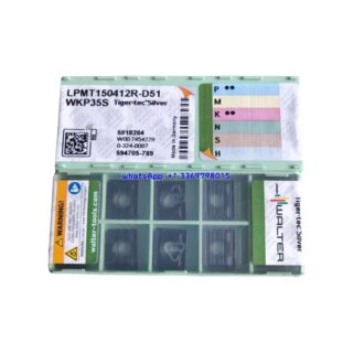 Original Walter LPMT150412R-D51 Carbide Turning Insert - Rectangle (10 PCS) WKP35S LPMT150412R-D51 WKP35S