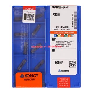 Original Korloy MGMN2002-DS MGMN2002 Carbide Insert - Diamond 86° (10 PCS) MGMN2002-DS TC520