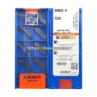Original Korloy MGMN300-M PC5300 Carbide Turning Insert - Diamond 86° | Steel & More
