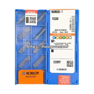 Original Korloy MGMN300-T PC5300 Carbide Turning Insert - Diamond 86° | Steel & More