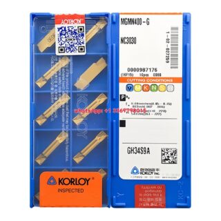 Original Korloy MGMN400-G NC3030 Carbide Turning Insert - Diamond 86° | Cast Iron (10 PCS)