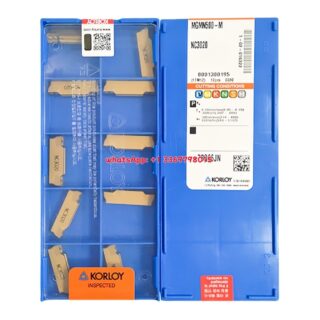 Original Korloy MGMN500-M NC3020 Carbide Turning Insert - Diamond 86° | Steel (10 PCS)