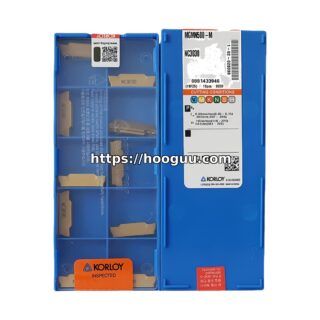 Original Korloy MGMN500-M NC3030 Carbide Turning Insert - Diamond 86° | Steel, Cast Iron