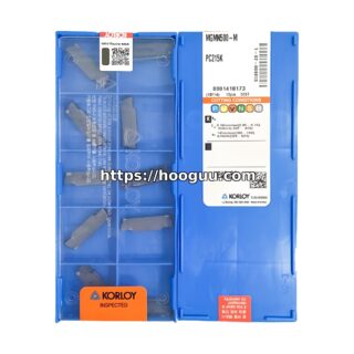 Original Korloy MGMN500-M PC215K Carbide Turning Insert - Diamond 86° | Steel
