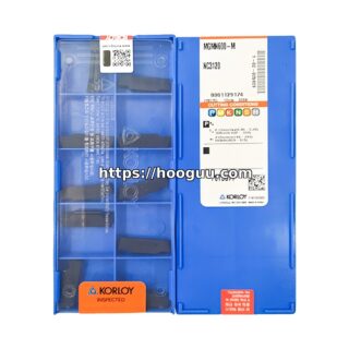 Original Korloy MGMN600-M NC3120 Carbide Turning Insert - Diamond 86° | Steel, Stainless Steel