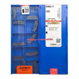 Original Korloy MGMN800-M PC9030 Carbide Insert - Diamond 86° | Steel, Stainless Steel (10 PCS)