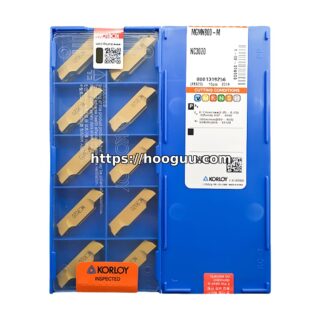 Original Korloy MGMN800-M NC3020 Carbide Turning Insert - Diamond 86° | Steel