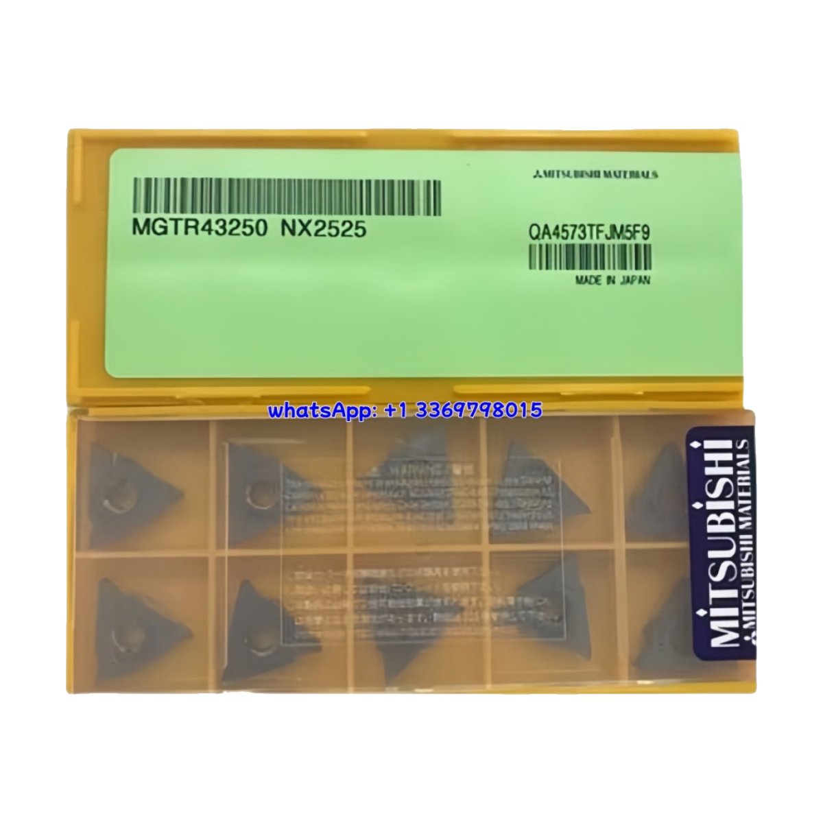 Mitsubishi MGTR43250 NX2525 Diamond 86° Steel