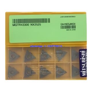 Original Mitsubishi MGTR43300 NX2525 Carbide Insert - Diamond 86° | Cast Iron (10 PCS)