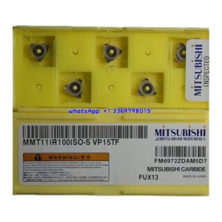 Original Mitsubishi MMT11IR100ISO-S VP15TF Carbide Insert - Diamond 86° | Steel, Stainless Steel (10 PCS)