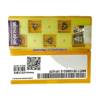 Original Mitsubishi MMT11IR150ISO-S VP15TF Carbide Insert - Diamond 86° | Steel, Stainless Steel (10 PCS)