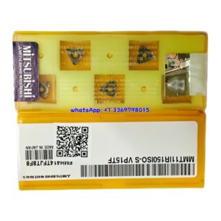 Original Mitsubishi MMT11IR150ISO-S VP15TF Carbide Insert - Diamond 86° | Steel, Stainless Steel (10 PCS)