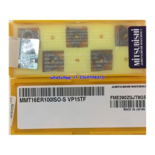 Original Mitsubishi MMT16ER100ISO-S VP15TF Carbide Insert - Diamond 86° | Steel, Stainless Steel (10 PCS)