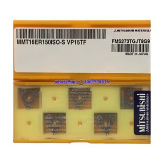 Original Mitsubishi MMT16ER150ISO-S VP15TF Carbide Insert - Diamond 86° | Steel, Stainless Steel (10 PCS)