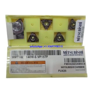 Original Mitsubishi MMT16ER190W-S VP15TF Carbide Insert - Diamond 86° | Steel, Stainless Steel (10 PCS)