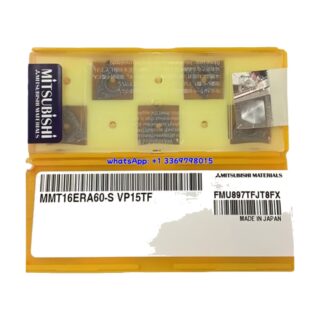 Original Mitsubishi MMT16ERA60-S VP15TF Carbide Insert - Diamond 86° | Steel, Stainless Steel (10 PCS)
