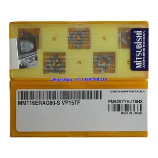 Original Mitsubishi MMT16ERAG60-S VP15TF Carbide Insert - Diamond 86° | Steel, Stainless Steel (10 PCS)