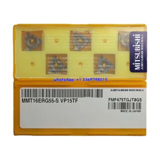 Original Mitsubishi MMT16ERG55-S VP15TF Carbide Insert - Diamond 86° | Steel, Stainless Steel (10 PCS)